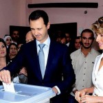 بشار ينتخب الانتخابات الرئاسية